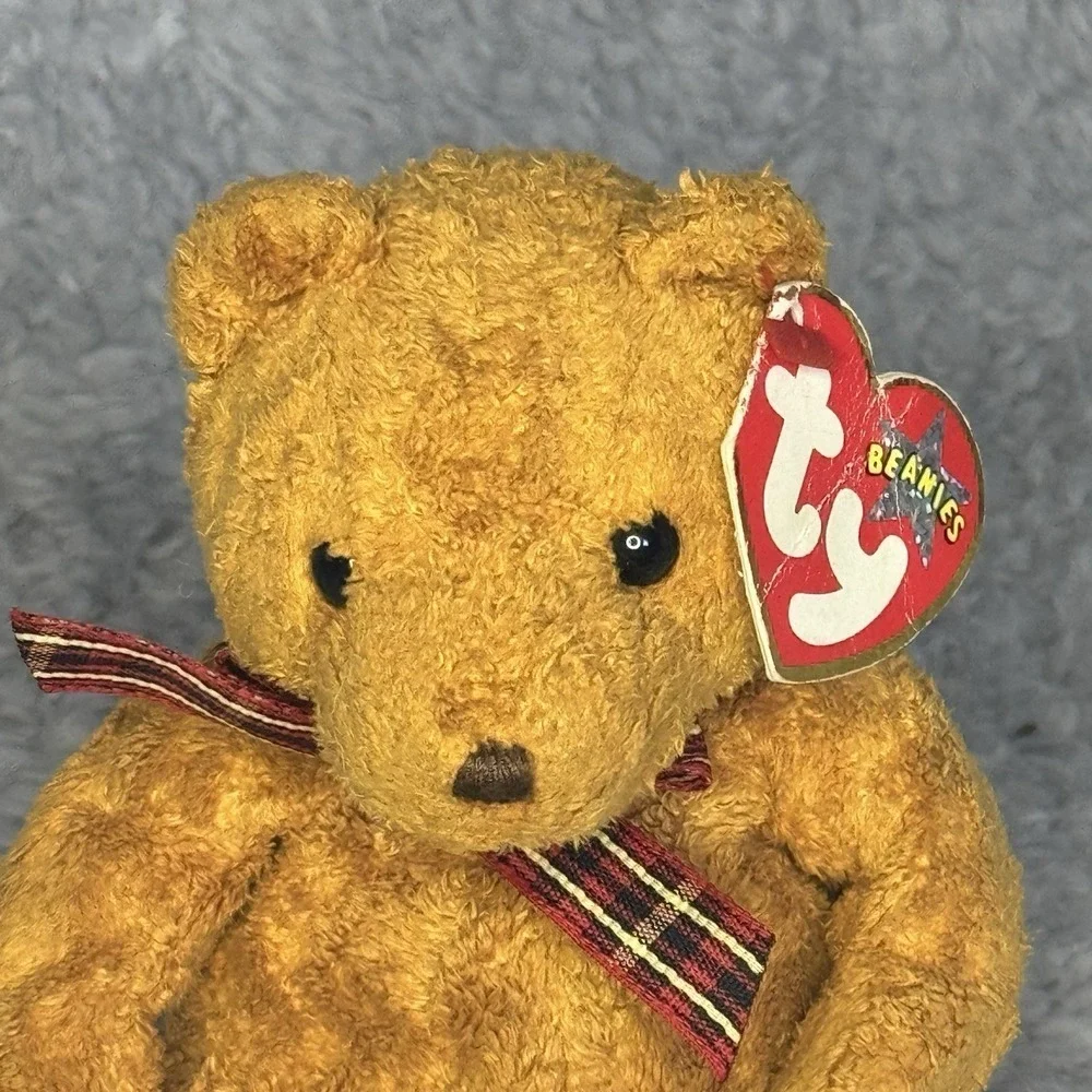 Ty Beanie Baby Woody Bear Plush 8